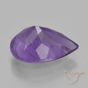 Amethyst Gemstone in 14 x 10 mm (calibrated) Size for Sale, Amethyst Stone in Medium Violet Color