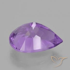 Amethyst Gemstone in 14 x 10 mm (calibrated) Size for Sale, Amethyst Stone in Purplish Violet Color