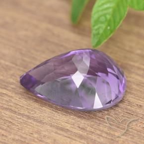 Amethyst Gemstone in 16 x 12 mm (calibrated) Size for Sale, Amethyst Stone in Deep Purplish Violet Color