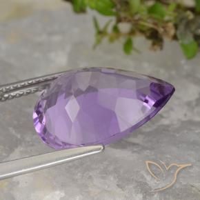 Amethyst Gemstone in 16 x 12 mm (calibrated) Size for Sale, Amethyst Stone in Eggplant Violet Color