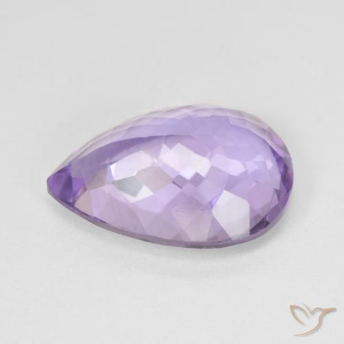 Amethyst Gemstone in 16 x 12 mm (calibrated) Size for Sale, Amethyst Stone in Medium Violet Color