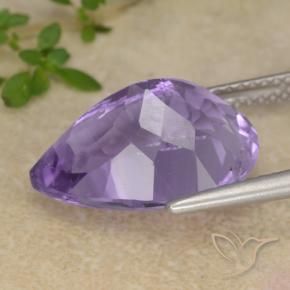 Amethyst Gemstone in 16 x 12 mm (calibrated) Size for Sale, Amethyst Stone in Medium Violet Color