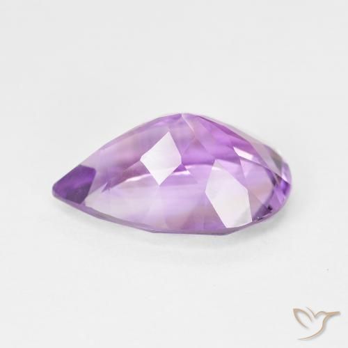 Amethyst Gemstone in 15 x 10 mm (calibrated) Size for Sale, Amethyst Stone in Purplish Violet Color