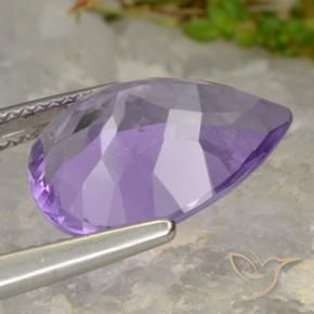 Amethyst Gemstone in 16 x 12 mm (calibrated) Size for Sale, Amethyst Stone in Medium Violet Color