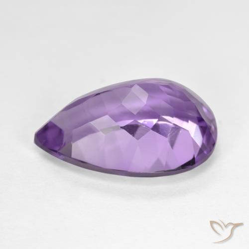 Amethyst Gemstone in 15 x 10 mm (calibrated) Size for Sale, Amethyst Stone in Medium Violet Color