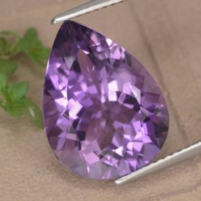 7.8ct Pear Facet Violet Amethyst Gem for sale 7.8ct Pear Facet Violet Amethyst Gem (ID: 476067)