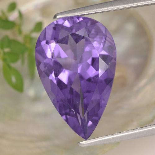 4.6ct Pear Facet Violet Amethyst for sale thumb image of 4.6ct Pear Facet Violet Amethyst (ID: 476096)