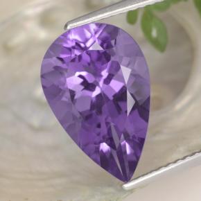 4.8ct Pear Facet Violet Amethyst for sale thumb image of 4.8ct Pear Facet Violet Amethyst (ID: 476103)