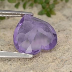 Amethyst Gemstone in 10 x 10 mm (calibrated) Size for Sale, Amethyst Stone in Medium Violet Color