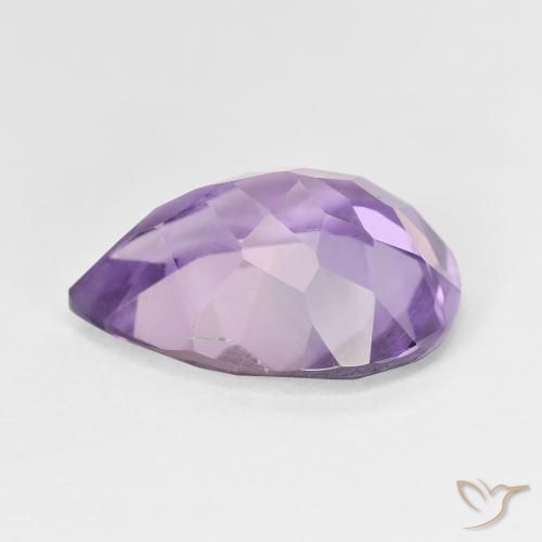Amethyst Gemstone in 16 x 12 mm (calibrated) Size for Sale, Amethyst Stone in Iris Violet Color
