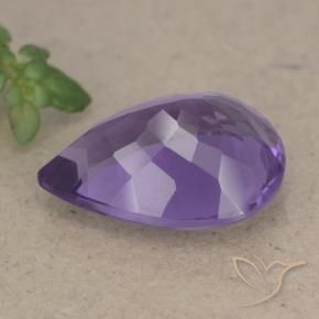 Amethyst Gemstone in 16 x 12 mm (calibrated) Size for Sale, Amethyst Stone in Purplish Violet Color