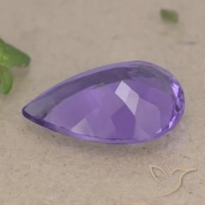 Amethyst Gemstone in 16 x 12 mm (calibrated) Size for Sale, Amethyst Stone in Medium Violet Color
