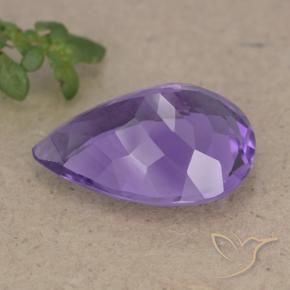 Amethyst Gemstone in 16 x 12 mm (calibrated) Size for Sale, Amethyst Stone in Deep Violet Color
