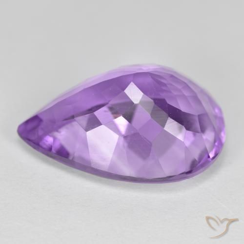 Amethyst Gemstone in 15 x 10 mm (calibrated) Size for Sale, Amethyst Stone in Deep Violet Color