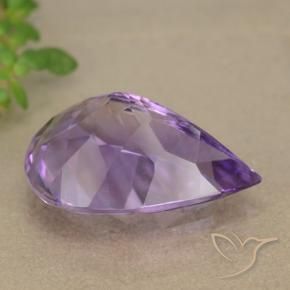 Amethyst Gemstone in 15 x 10 mm (calibrated) Size for Sale, Amethyst Stone in Medium Violet Color