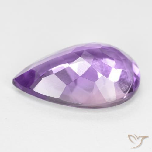 Amethyst Gemstone in 18 x 13 mm (calibrated) Size for Sale, Amethyst Stone in Deep Violet Color