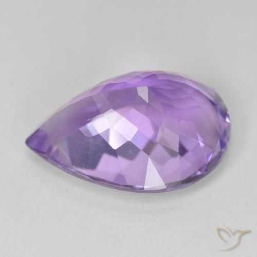 Amethyst Gemstone in 18 x 13 mm (calibrated) Size for Sale, Amethyst Stone in Medium Violet Color