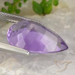 Amethyst Gemstone in 18 x 13 mm (calibrated) Size for Sale, Amethyst Stone in Purplish Violet Color