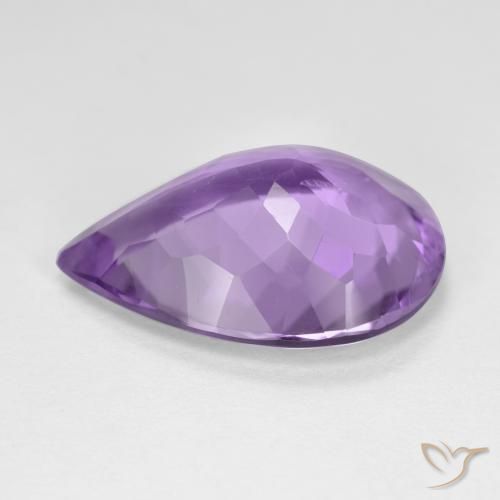 Amethyst Gemstone in 18 x 13 mm (calibrated) Size for Sale, Amethyst Stone in Pinkish Violet Color