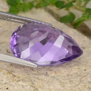 Amethyst Gemstone in 16 x 12 mm (calibrated) Size for Sale, Amethyst Stone in Medium Violet Color