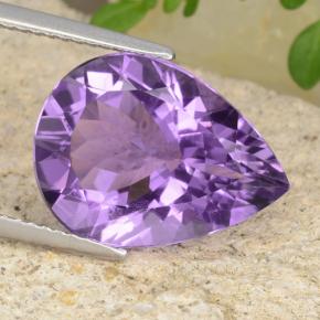 6.5ct Pear Facet Violet Amethyst for sale thumb image of 6.5ct Pear Facet Violet Amethyst (ID: 478317)