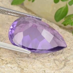 Amethyst Gemstone in 16 x 12 mm (calibrated) Size for Sale, Amethyst Stone in Deep Violet Hue Color
