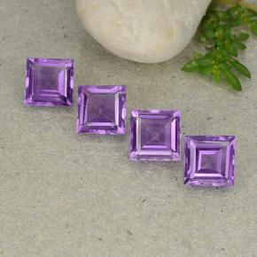 1.5ct Square Step-Cut Violet Amethyst Gem for sale 1.5ct Square Step-Cut Violet Amethyst Gem (ID: 482716)