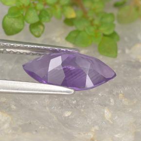 Amethyst Gemstone in 11.8 x 6.1 mm Size for Sale, Amethyst Stone in Violet Color