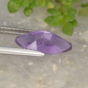 Amethyst Gemstone in 12 x 6 mm (calibrated) Size for Sale, Amethyst Stone in Pinkish Violet Color