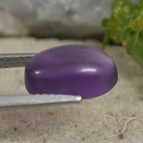 Amethyst Gemstone in 11 x 6.2 mm Size for Sale, Amethyst Stone in Medium Violet Color