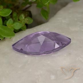 Amethyst Gemstone in 11.8 x 6 mm Size for Sale, Amethyst Stone in Medium Violet Color