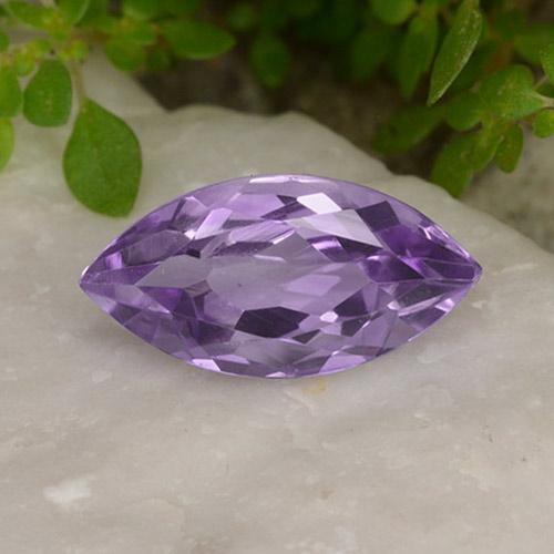 Medium Violet Amethyst Edelstein - 2ct Marquiseschliff (ID: 494410)