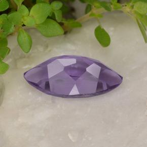 Amethyst Gemstone in 12 x 6 mm Size for Sale, Amethyst Stone in Medium Violet Color