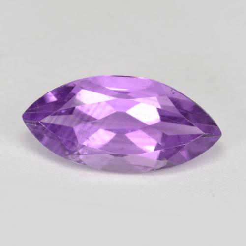 Deep Purplish Violet Аметист Камень - 1.9ct Фасетная Маркиза (ID: 494419)
