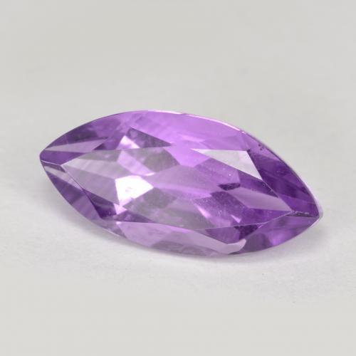 1.87 ct Violet Amethyst Stone, Natural Amethyst in Marquise Facet Shape for Sale
