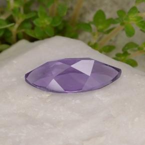 Amethyst Gemstone in 12 x 6 mm (calibrated) Size for Sale, Amethyst Stone in Violet Color