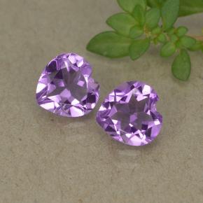 0.7ct Heart Facet Violet Amethyst Gem for sale 0.7ct Heart Facet Violet Amethyst Gem (ID: 495400)
