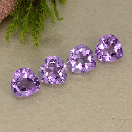 2.72ctw Natural Deep Purplish Violet Amethyst, Heart, VVS-VS