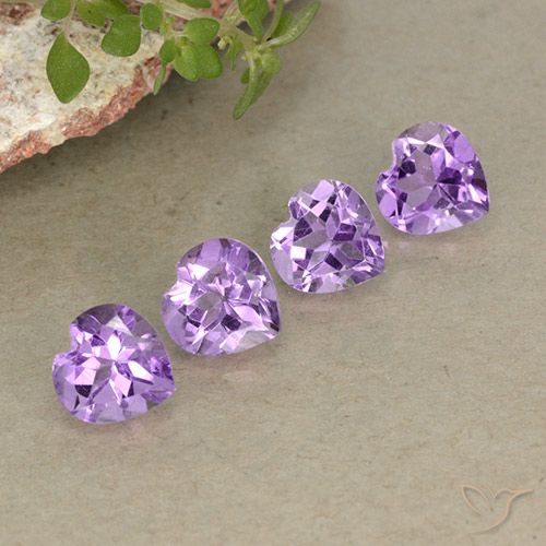 2.98ctw Natural Deep Purplish Violet Amethyst, Heart, VVS-VS