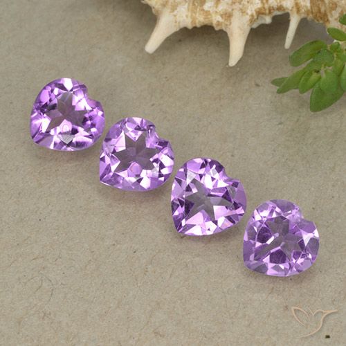 2.65ctw Natural Deep Purplish Violet Amethyst, Heart, VVS-VS