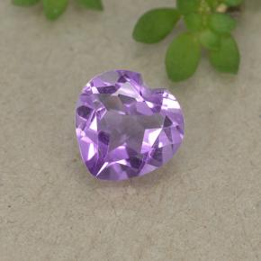 0.7ct Heart Facet Violet Amethyst for sale thumb image of 0.7ct Heart Facet Violet Amethyst (ID: 497696)