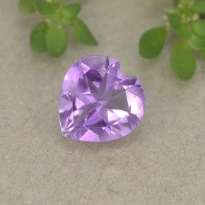 0.6ct Heart Facet Violet Amethyst for sale thumb image of 0.6ct Heart Facet Violet Amethyst (ID: 497699)