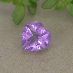 0.7ct Heart Facet Violet Amethyst for sale thumb image of 0.7ct Heart Facet Violet Amethyst (ID: 497703)
