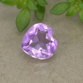 0.7ct Heart Facet Violet Amethyst Gem for sale 0.7ct Heart Facet Violet Amethyst Gem (ID: 497705)