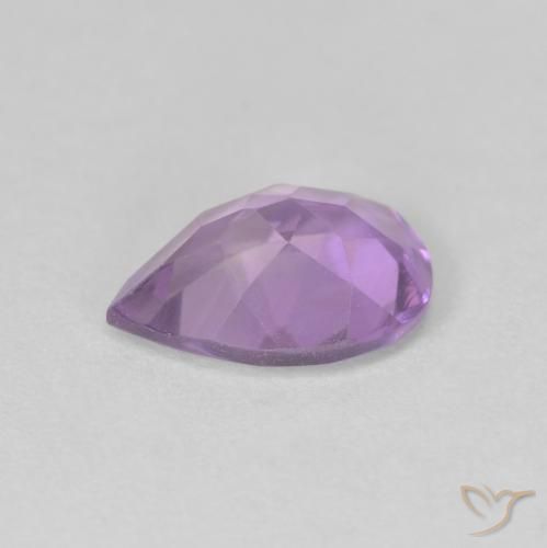 Amethyst Gemstone in 10 x 7 mm (calibrated) Size for Sale, Amethyst Stone in Medium Violet Color