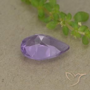 Amethyst Gemstone in 10 x 7 mm (calibrated) Size for Sale, Amethyst Stone in Medium Violet Color