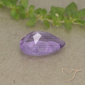 Amethyst Gemstone in 10 x 7 mm (calibrated) Size for Sale, Amethyst Stone in Deep Iris Violet Color