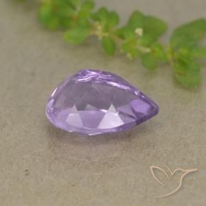 Amethyst Gemstone in 10 x 7 mm (calibrated) Size for Sale, Amethyst Stone in Medium Violet Color
