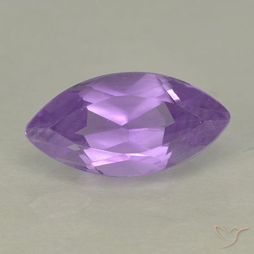 1.78ct Natural Pinkish Violet Amethyst, Marquise, VS