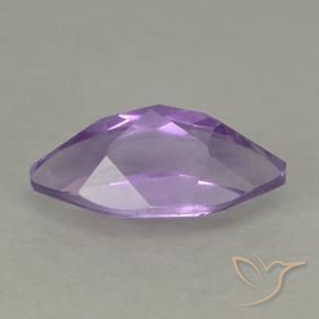 Amethyst Gemstone in 11.7 x 6 mm Size for Sale, Amethyst Stone in Pinkish Violet Color